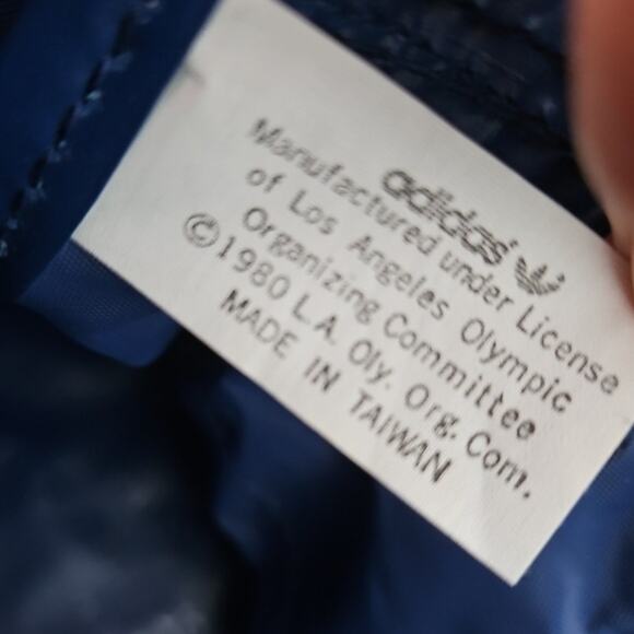 Vintage 1984 ADIDAS USA Olympic Committee Duffel Bag Los Angeles 1980s LA - Picture 14 of 16